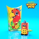 Mini Waffle Pocket Pets - Papagaio