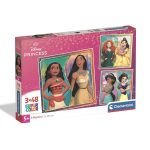 Puzzle 3x48 Princesas