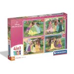 Puzzle 4 em 1 Princesas