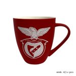 SLB - Caneca veludo abaulada vermelha