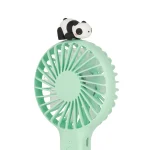 Ventilador portátil recarregável c/base - Panda - Image 4