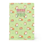 Caderno pautado A6 - Corgi
