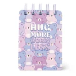 Bloco de notas espiral mini pautado - Teddy Bear