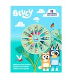 BLUEY - Conj. colorir c/12 lápis de cera
