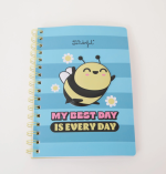 Caderno A5 3D - Abelha