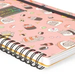 Caderno Espiral A5 Pautado - Sushi Cat - Image 4