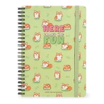 Caderno Pautado A4 - Corgi