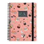 Caderno Pautado A4 - Sushi Cat