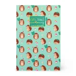 Caderno pautado A6 - Hedgehog