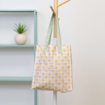 Saco de pano quadrado multicolor - Hello, Sunshine