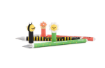 Set de 3 canetas apagáveis Bo-Bo - Margarida, Abelha e Cogumelo - Image 2