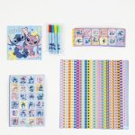 STITCH - Conj. de sticker e brilhantes 1000 peças