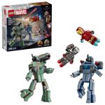 SUPER HEROES Iron Man e máquina de guerra contra drones Hammer