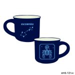 Chávena Café Veludo Escorpião