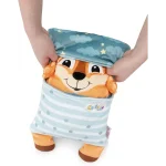 Peluche Raposa c/função reversível, 30x20cm