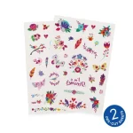 Tatuagens temporárias - Flowers - Image 2