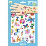 Arco-Íris - 50 Tatuagens efeito neon
