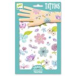 Belas flores do campo - 50 Tatuagens c/glitter