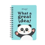 Caderno A5 3D squishy Panda - What a great idea!