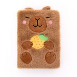 Caderno A5 peluche - Capivara
