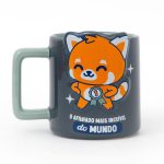 Caneca 3D Panda Vermelho - O afilhado mais incrível do mundo