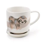 Caneca c/tampa Preguiça Izzy, 400ml