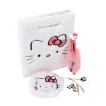 Conjunto caderno A5 + porta-moedas + canetas - Hello Kitty