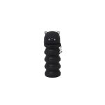 Estojo extensível de silicone - Gato Preto