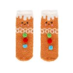 It's a Match - Meias Antiderrapantes Gingerbread