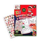 Livro de colorir Elfo Malcomportado