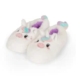Pantufas aconchegantes Unicórnio - Médio