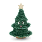 Peluche Árvore de Natal com estrela, 15cm