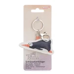 Porta-chaves Pinguim Jorge Thunder, 8cm