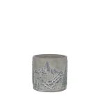 Vaso decorativo em cimento