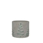 Vaso decorativo em cimento