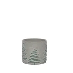 Vaso decorativo em cimento
