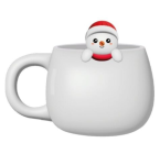 Caneca em cerâmica - Boneco de Neve