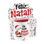Caneca 330ml - Ho Ho Ho Boas Festas!