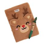 Conjunto caderno A5 + esferográfica