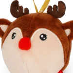 Enfeite de Natal peluche - Rena - Image 2