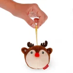 Enfeite de Natal peluche - Rena - Image 3
