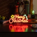 Lâmpada LED c/efeito Neon - Merry Xmas - Image 5
