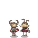 NATAL - Menina poliresina