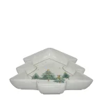 NATAL - Prato árvore 20.5x23cm porcelana