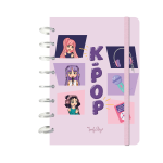 Caderno A5 - Pink K-Pop