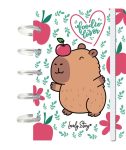 Caderno A6 - Apple Capivara