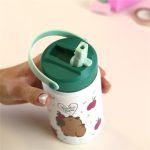 Garrafa térmica c/bocal 330ml - Ice/Green - Apple Capivara - Image 4