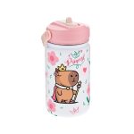 Garrafa térmica c/bocal 330ml - Ice/Pink - Capivara