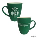 Caneca veludo verde Namorada