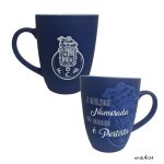 Caneca veludo azul Namorada